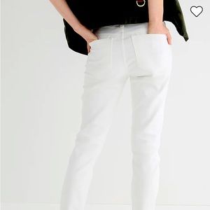 Jcrew Classic white JEANS 👖